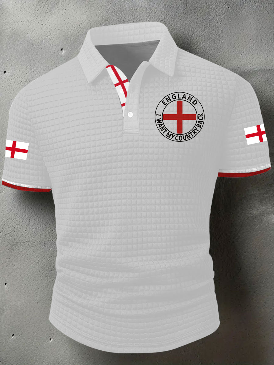 Men's England I Want My Country Back Short Sleeve Shirt