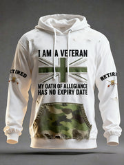 Men's UK Veteran Printed Hoodie-2