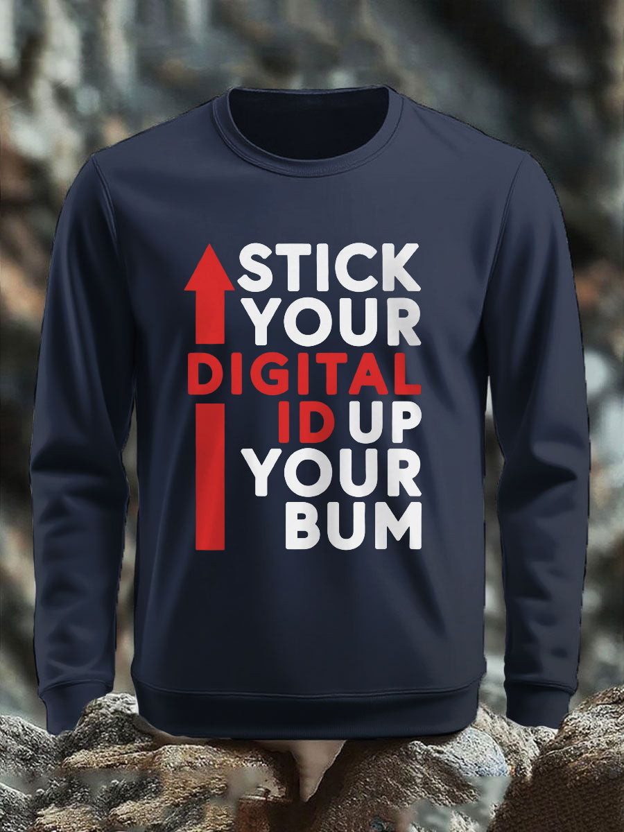 Men's No Digital ID Printed sweatshirt-2