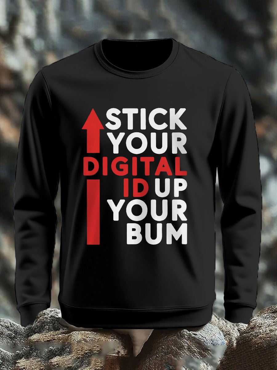 Men's No Digital ID Printed sweatshirt-1