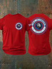 Men's Unite The Kingdom Defend Or Nation Printed imitation cotton short-sleeved T-shirt-2
