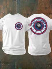Men's Unite The Kingdom Defend Or Nation Printed imitation cotton short-sleeved T-shirt-5