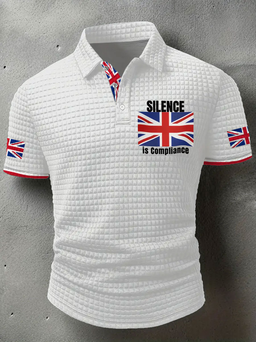 Men's Silence is Compliance short sleeve shirt-1