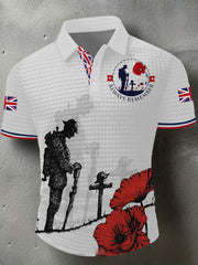 Men's Remembrance Day Always Remember Short Sleeve Shirt