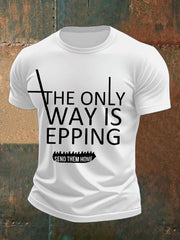 Men's The Only Ways Is Epping Printed T-Shirt-1