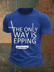 Men's The Only Ways Is Epping Printed T-Shirt-3