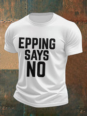 Men's The Only Ways Is Epping Printed T-Shirt-1
