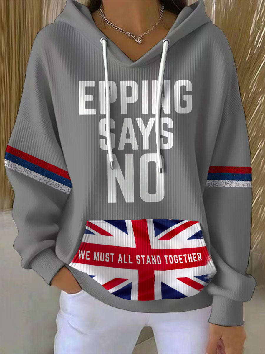 Women's The Only Ways Is Epping Printed Hoodie-2