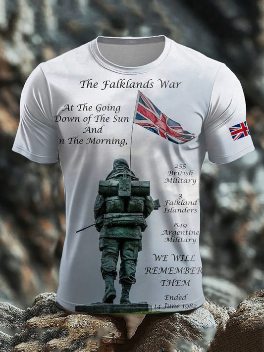 Men's British Veteran short sleeves t-shirt