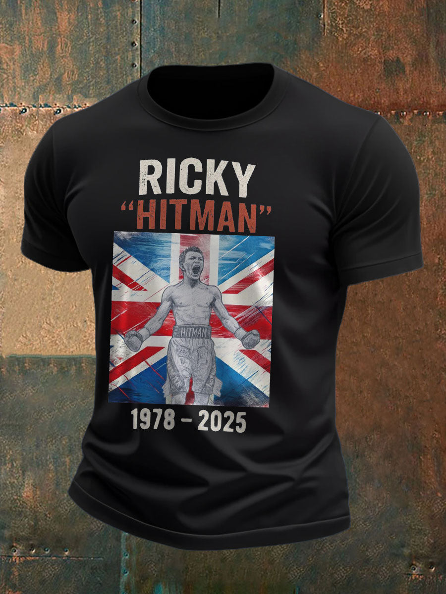 Men's Hitman Rip Printed T-shirt-1