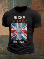 Men's Hitman Rip Printed T-shirt-1