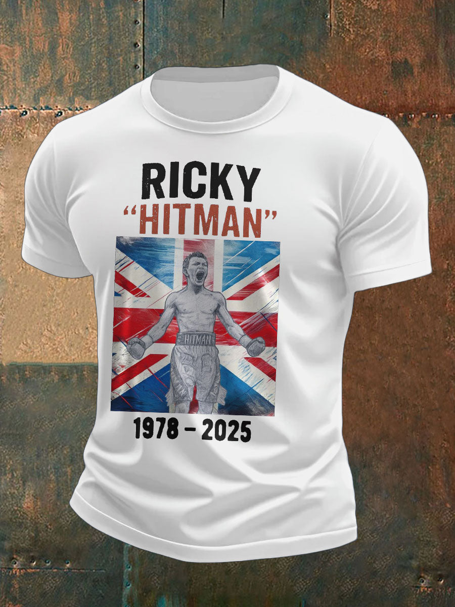 Men's Hitman Rip Printed T-shirt-2