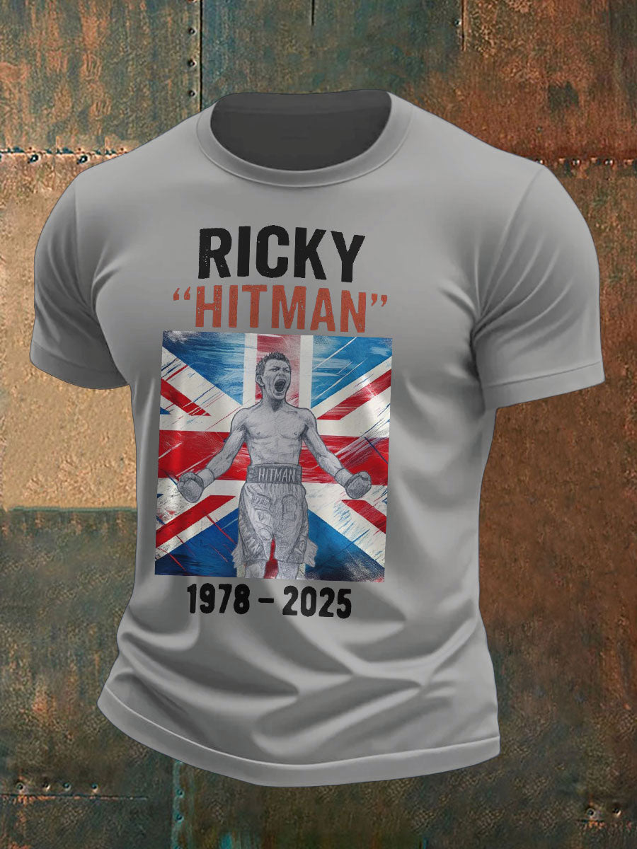 Men's Hitman Rip Printed T-shirt-3