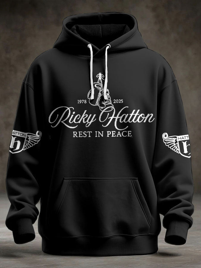 Men's Hitman Rip Printed Hoodie-1