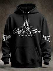 Men's Hitman Rip Printed Hoodie-1