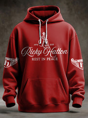 Men's Hitman Rip Printed Hoodie-4