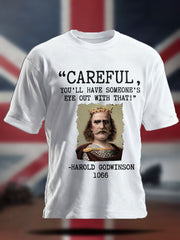 Men's UK History Lover Printed T-shirt-1