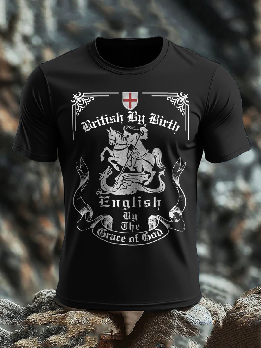Men's English Proud Printed T-shirt