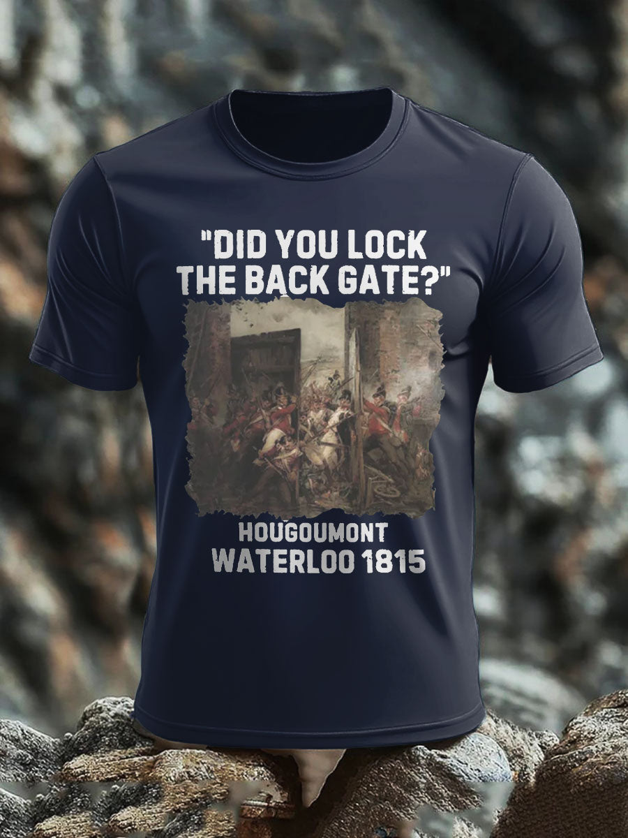 Men's UK History Lover Printed T-shirt-3