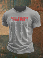 Men's UK History Lover Printed T-shirt-1