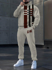 Men's Casual Hoodie And Pants Set