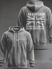 Men's UK Retired Veteran Printed Hoodie-3