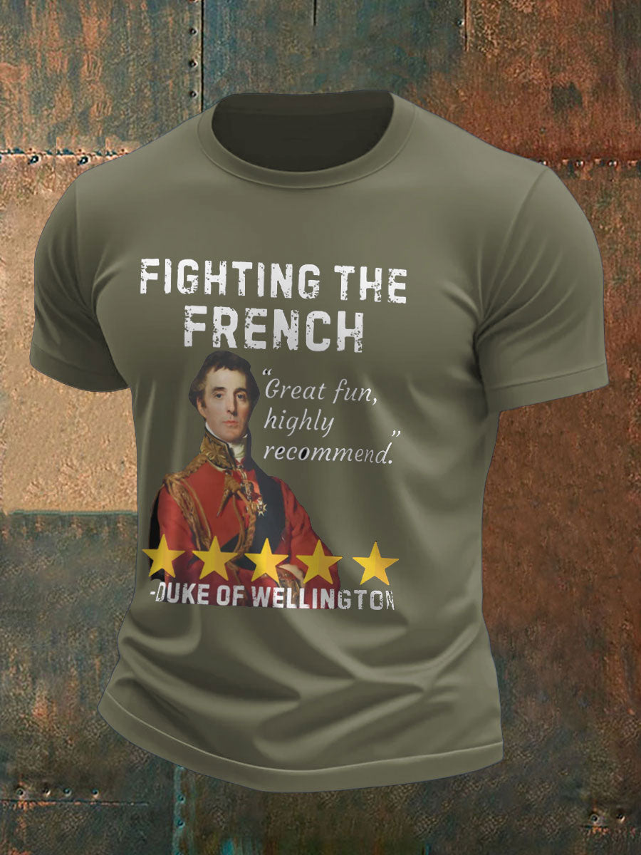 Men's UK History Lover Printed T-shirt-2