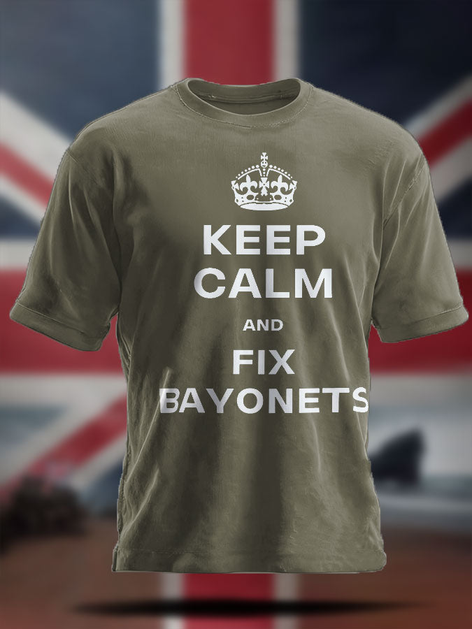 Men's UK History Lover Printed T-shirt-3