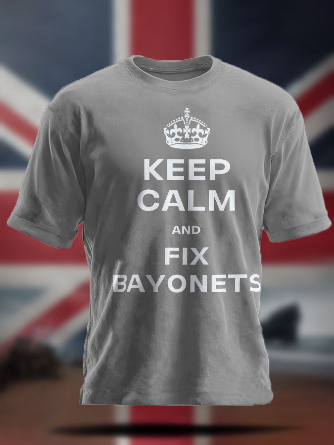 Men's UK History Lover Printed T-shirt-2