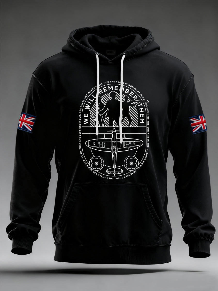 Men's We Will Remember Them Hoodie-3