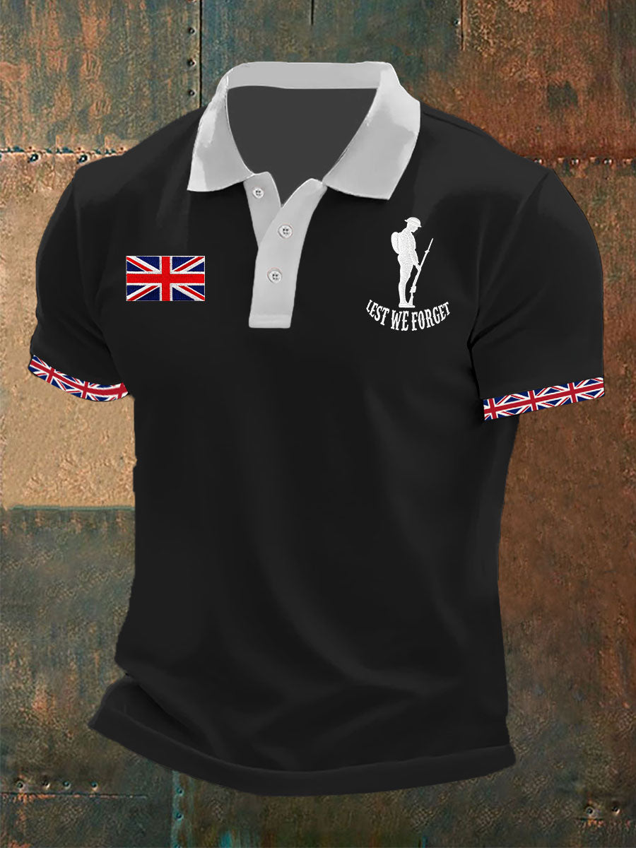 Men's Remembrance Day Lest We Forget Shirt-1