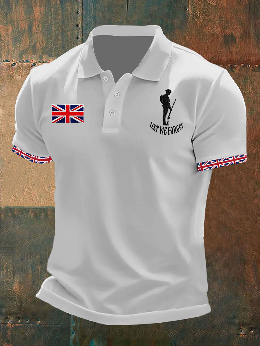 Men's Remembrance Day Lest We Forget Shirt-2