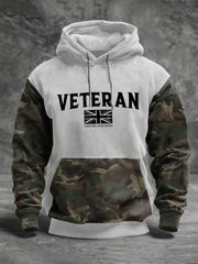 Men's Uk Veteran Standard Fit Hoodie-3