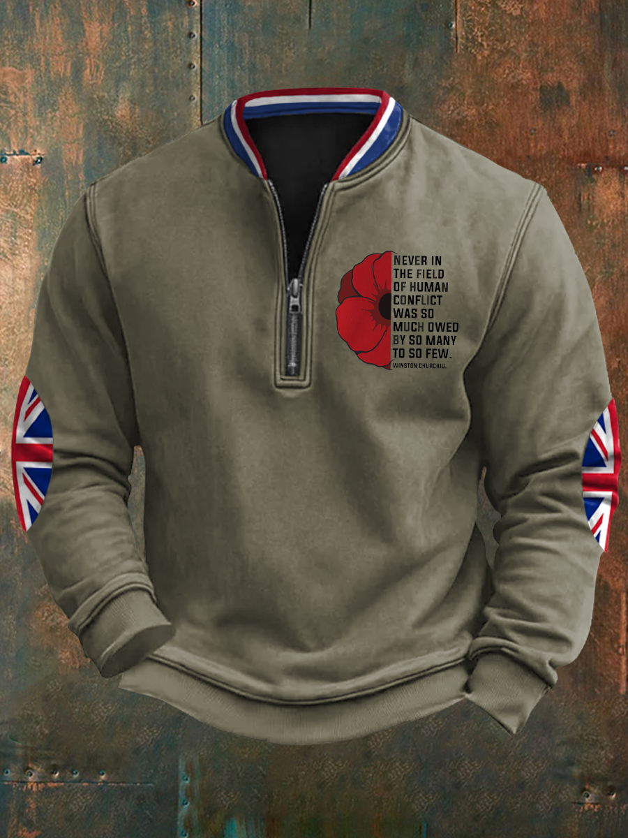 Men's Never In The Fleld Printed Sweatshirt-3