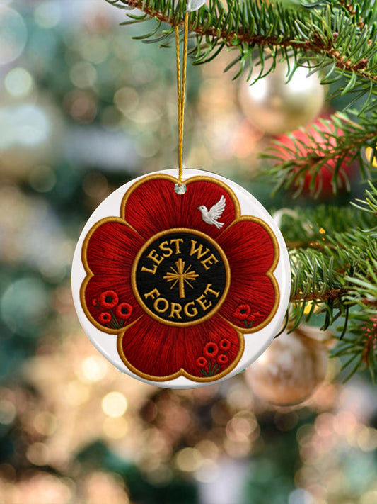 Lest We Forget Ornament