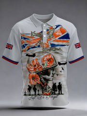 Men's Remembrance Day Lest We Forget Shirt
