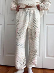 Women's Christmas sweatshirt and long pants sets-1