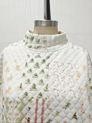 Women's Christmas sweatshirt and long pants sets-5