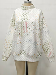 Women's Christmas sweatshirt and long pants sets-4