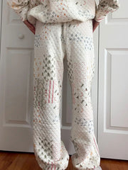 Women's Christmas sweatshirt and long pants sets-6