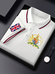 Men's United Kingdom Print Short Sleeve Shirt-2