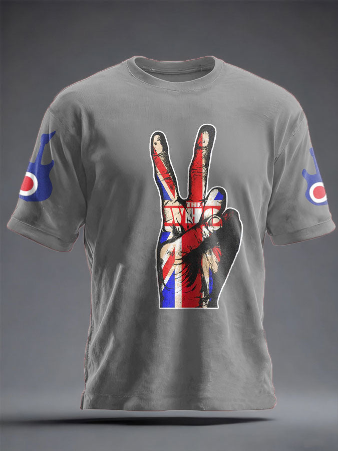 Unisex UK Band Music Lover Printed T-shirt-2
