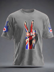 Unisex UK Band Music Lover Printed T-shirt-2