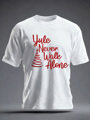 Unisex UK Football Lover Christmas Printed T-shirt-1