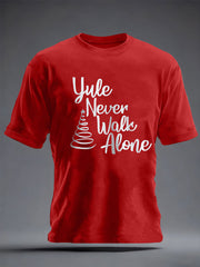 Unisex UK Football Lover Christmas Printed T-shirt