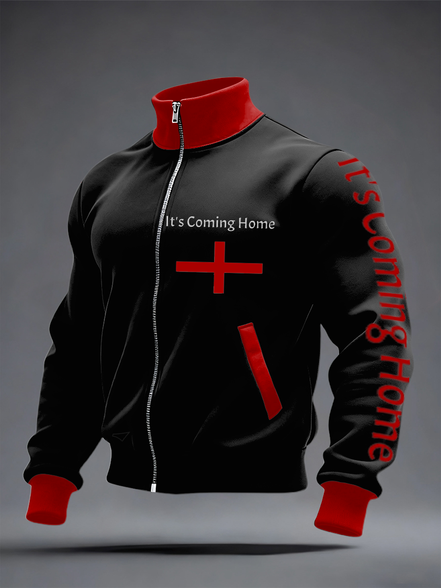 Unisex UK Football Lover England It's Coming Home 2026 Printed top-1