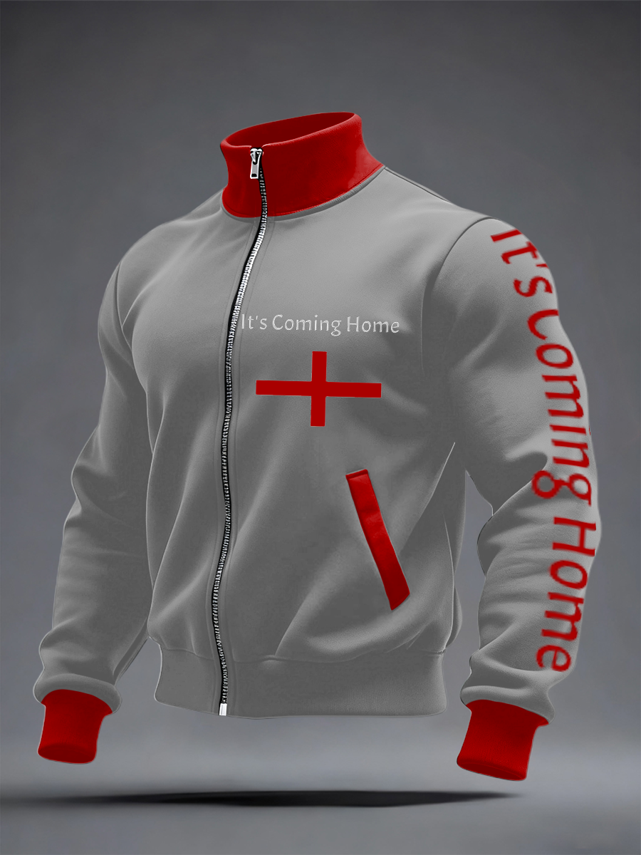 Unisex UK Football Lover England It's Coming Home 2026 Printed top-2