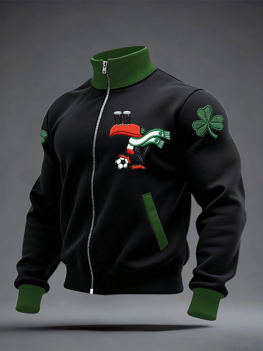 Unisex Ireland Football Lover 2026 Printed Coat-2