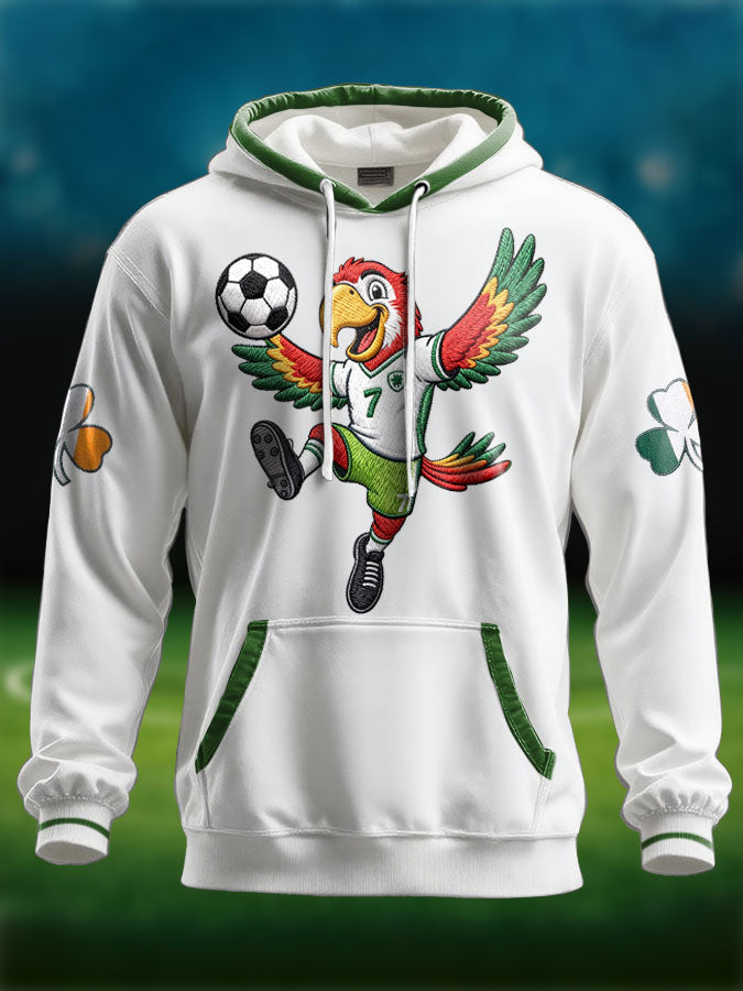 Unisex Ireland Football Lover 2026 Printed Hoodie-1