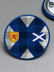 Scotland We'll Be Coming 2026 Football Lover Printed Pins